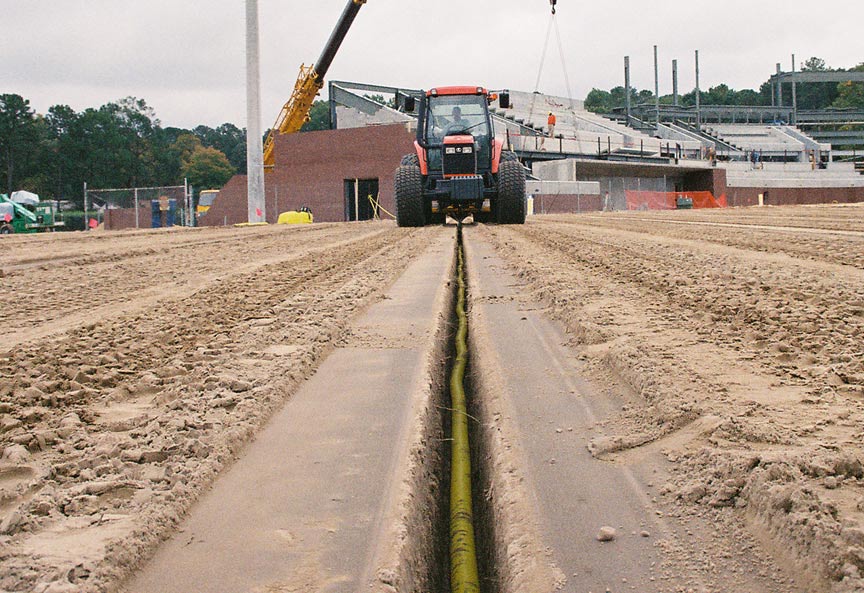 Athletic Field Construction Renovation Maintenance Field Drainage
